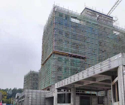 中国一冶银湖人才房项目顺利通过主体结构验收