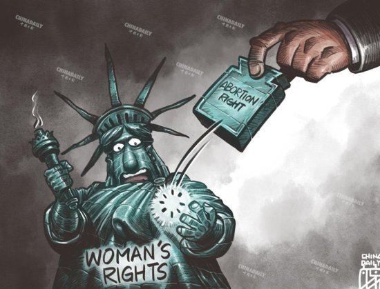 <em>美国女性</em>人权面临重大倒退