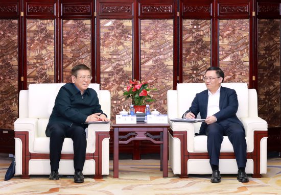 段向东与河南省省长王凯举行会谈