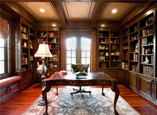 <em>什么是美式风格装修</em> 客厅厨房书房的美式装修效果