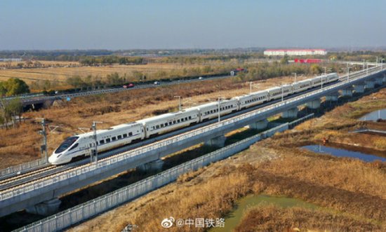 京唐京滨城际铁路进入开通前试运行