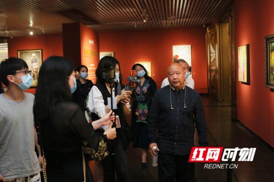 李自健美术馆迎开年首展 首届中国写意油画双年展“云开幕”