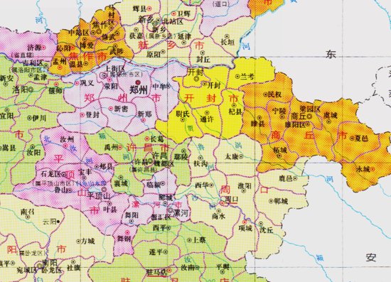 河南省的区划变动，17个<em>地级</em>市之一，开封市为何有9个区县？