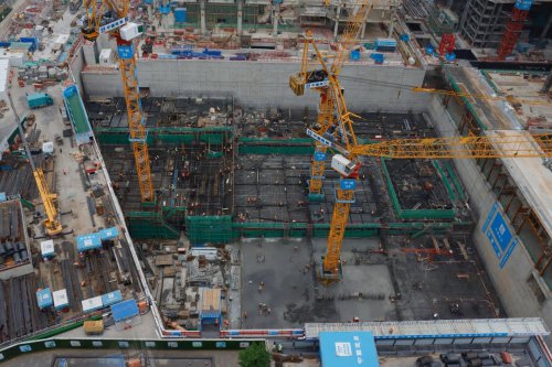 <em>北京</em>商务中心（CBD）核心区Z5地块项目地下筏板全面完成浇筑