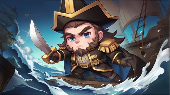 《龙吟大陆》英雄档案：海盗之王萨鲁克
