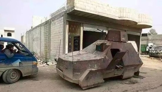 从中国车看叙利亚：战争把<em>奇瑞</em>QQ变“坦克”