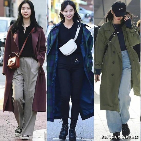 没想到<em>韩国女生</em>真会穿，每一组造型都很有看点，简直就是时尚...