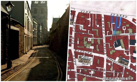 英国伦敦最顺耳的那些街名，可能是中世纪英格兰勇武精神的遗迹