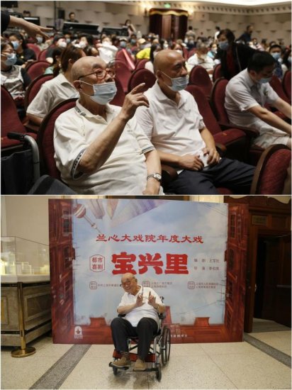92岁滑稽表演艺术家李青现场加油，《宝兴里》连演两轮