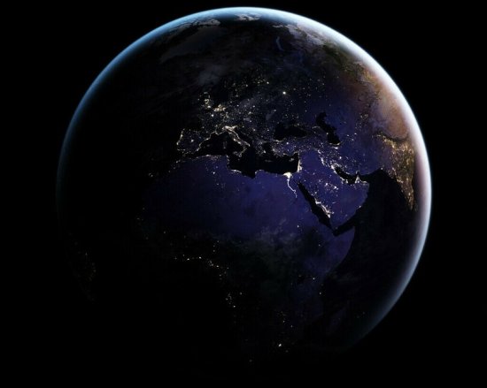 NASA公布<em>最新太空</em>视角夜晚地球照片 神秘清晰祥和