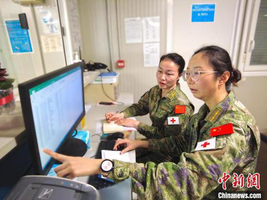 中国赴黎维和医疗分队完成全军健康管理适宜技术远程培训