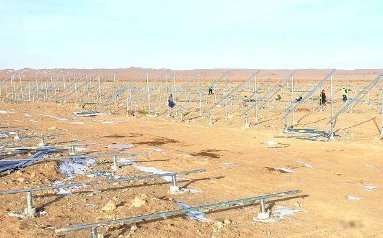 中企承建阿尔及利亚光伏电站项目动工