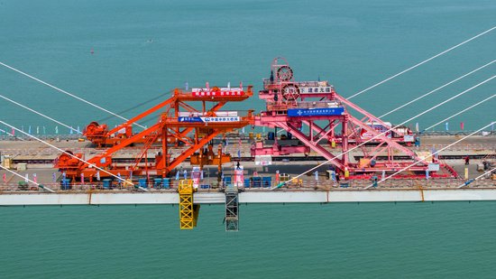粤港澳大湾区又一超级工程！黄茅海跨海通道高栏港大桥合龙