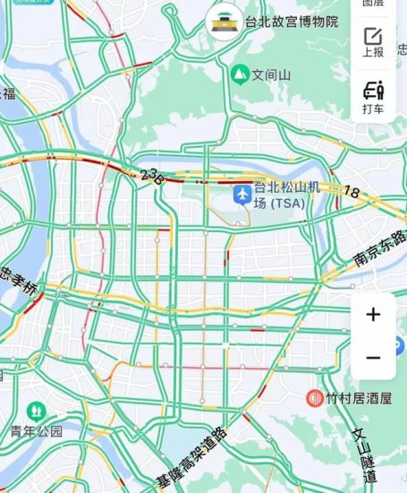 地图可显示台湾省<em>每个</em>街道 网友:想去台湾省吃山西刀削面