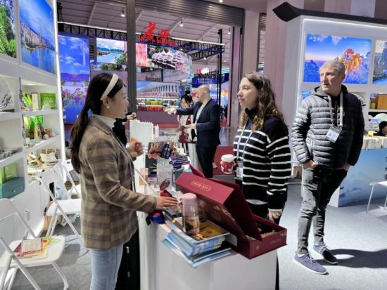 安徽肥西三河文创亮相2023中国国际旅游交易会