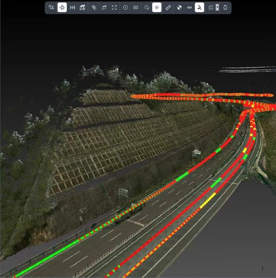 玉石高速首次完成三维实景模型技术