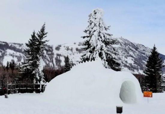 『打卡阿勒泰』“喀纳斯湖怪创意雪雕园”开园迎客！