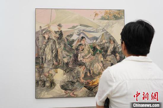 浙江省美术作品展启幕 创举办75年来历史之最