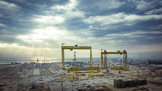 沙特“超级船厂”建设加快推进