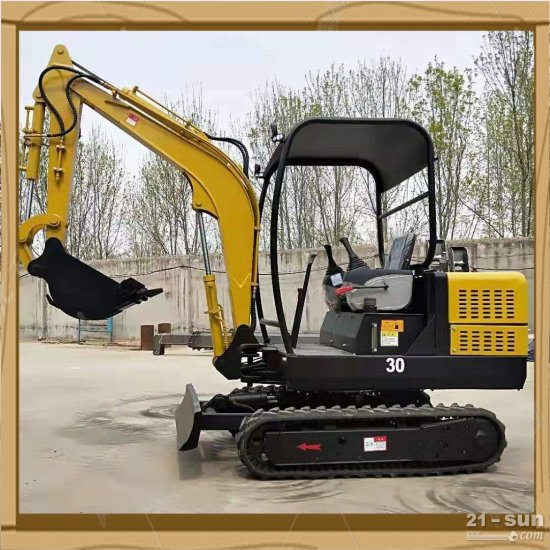 履带式挖掘机 农用机械挖掘机厂家<em> 支持定制</em>小型挖掘机