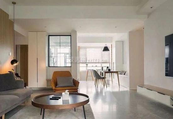 120㎡三居室<em>简单装修</em>，以现代北欧风为主，打造温馨质朴的新家