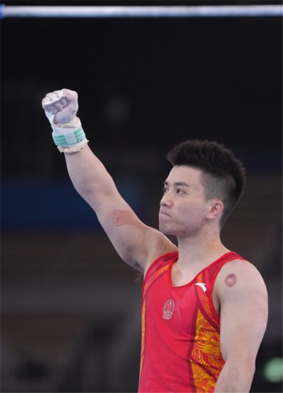 中国体操男团收获第三，林超攀为福建再添一铜！