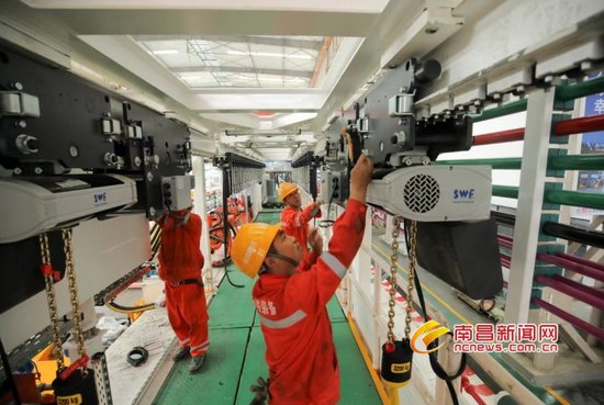 江西首台出口海外盾构机将于6月底下线