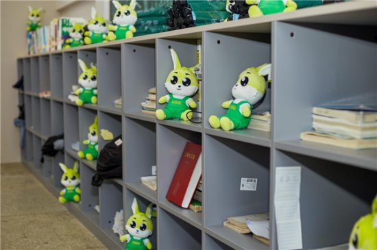 兔宝宝“护童学·创未来”贵州站 为甘塘中学捐赠<em>柜体</em>图书