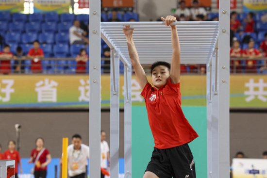 江苏省第二十届运动会青少年部少儿体适能暨快乐体操在泰兴开赛