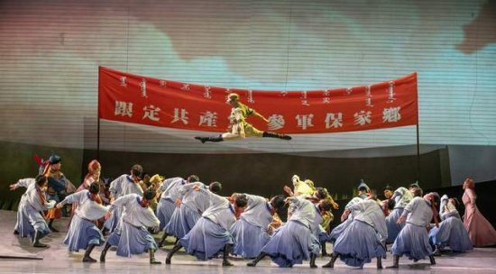 从草原来到北京 新年舞剧《骑兵》引来好评不断