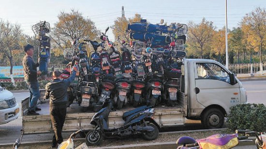 北京：超标电动自行车挪用正规号牌冒头必打 违法者扣车加罚款...