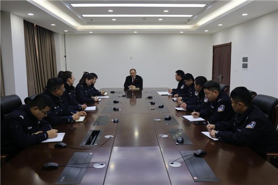 <em>焦作市</em>武陟县人民法院庆祝第四个“中国人民警察节”
