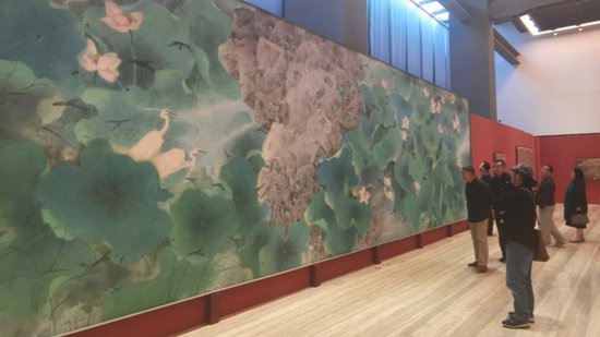 “山河回声——乐震文 张弛作品展”在中国国家画院开幕