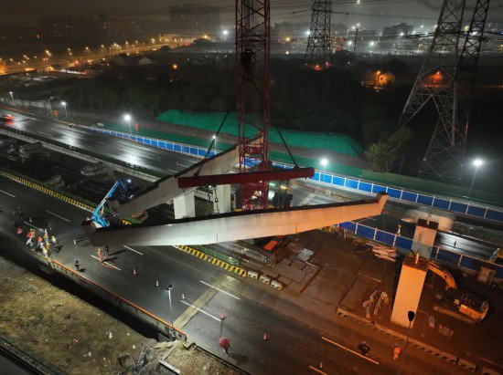 上海浦东外环东段交通功能提升工程迎来新进展