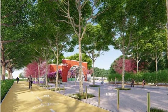 西安正在建设一座城市<em>公园</em>，占地约4.5万平方米，预计2021年...