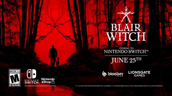 《布莱尔<em>女巫</em>》Switch版将于6月25日发售