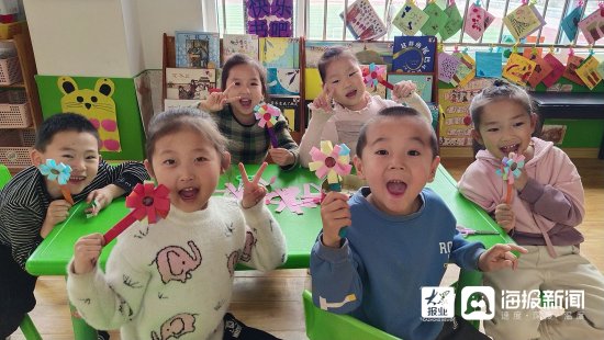 广饶县陈官镇中心幼儿园开展“三八”妇女节主题教育活动