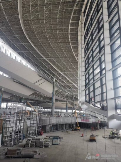 乌鲁木齐机场改扩建工程年度施工“大比武”来了