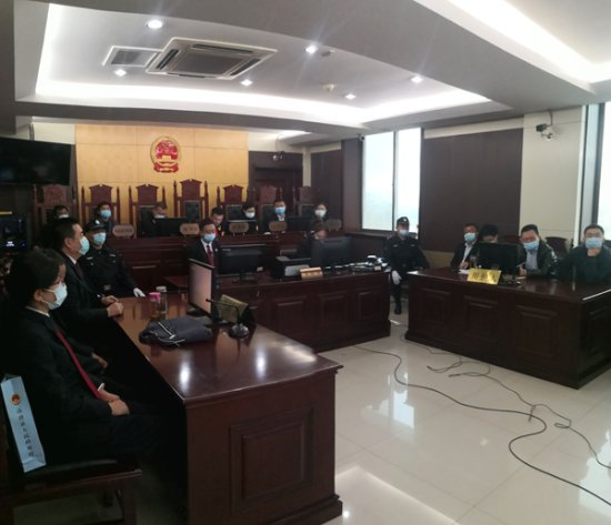 山东高唐法院公开宣判一起28人涉黑案
