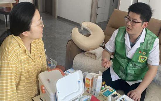 徐州市妇幼保健院PSM药盾公益志愿者进社区开展入户服务
