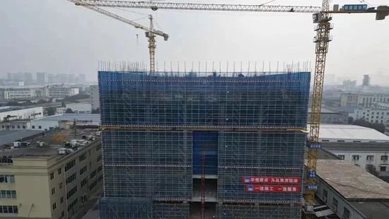 进度更新■■■■□ 好利来<em>温江</em>工厂改扩建项目预计8月竣工！