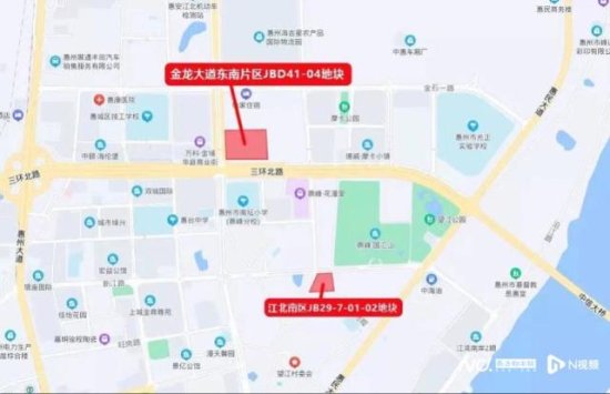 3.75亿，惠州城投底价摘牌惠州江北东3.7万平土地