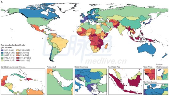 全球糖尿病死亡地图发布！30年间，我国糖尿病死亡率大幅降低