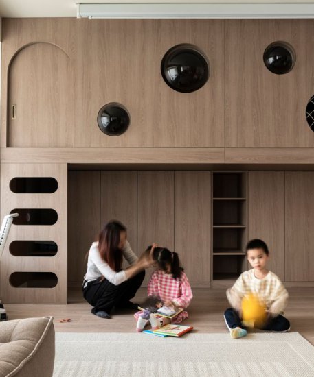 北京的4口之家，45㎡小家硬是改出了3卧1厅，堪称教科书式<em>设计</em>...