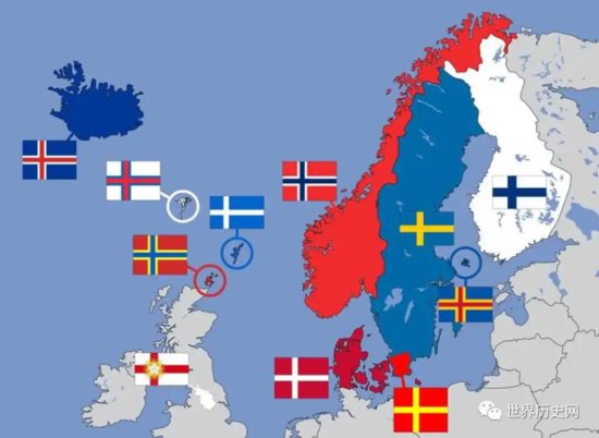 北欧国家的国旗，为什么全都是“十<em>字</em>旗”？其中包含着<em>什么意义</em>...