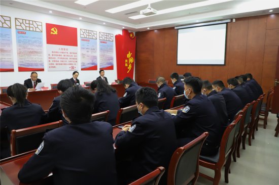 <em>纳雍县人民</em>法院 召开司法警察高质量大练兵活动动员部署会