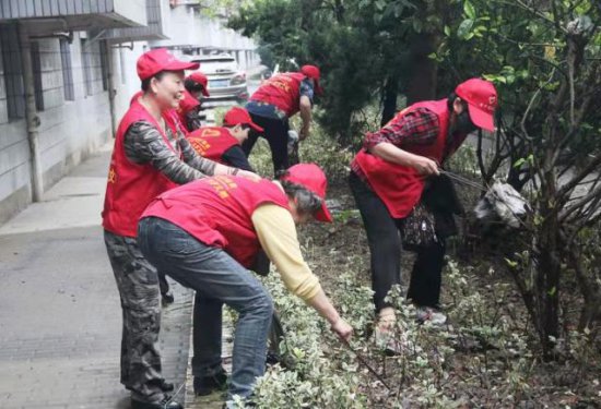 萧山北干这支“石榴红”志愿队将温暖撒遍社区的角落