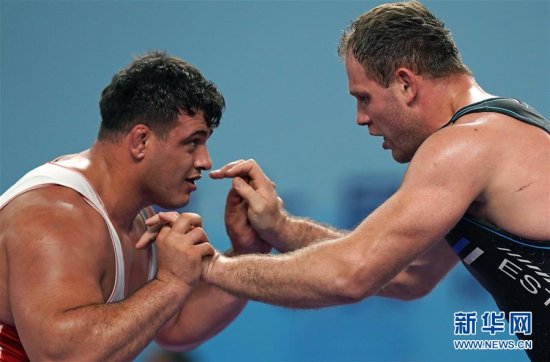 摔跤——男子<em>古典式</em>130公斤级：土耳其选手夺冠
