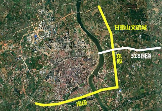 <em>武汉</em>郊区的这条<em>环线</em>快完工了！规模不输三环，位于黄陂县城。