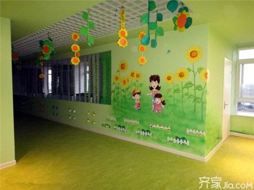 <em>儿童房</em>墙面彩绘<em>怎么</em>做 给孩子一个快乐的童年